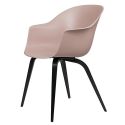 Gubi Bat Dining Chair - Wooden Leg Base