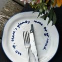 MAEGEN Statement Plate - Eat Up, There’s Plenty More to go Around