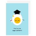 Egg-Cellent Graduation Card