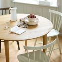 FDB Møbler J46 Wooden Dining Chair - White