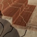 Ferm Living Gesso Jute Rug - Terracotta
