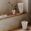 Ferm Living Dedali Vase - Large, Off White