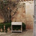Ferm Living Stone Plant Box w. Shelf