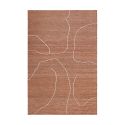 Ferm Living Gesso Jute Rug - Terracotta