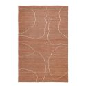 Ferm Living Gesso Jute Rug - Terracotta