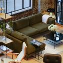 Utility Fitzgerald 3 Seater Corner Sofa with Chaise