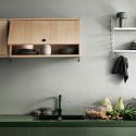String Shelving - Cabinet With Flip Door