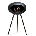 Le Feu Dome Bioethanol Fireplace - Ground Wood High