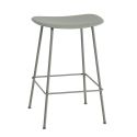 Muuto Fiber Recycled Bar / Counter Stool - Tube Base