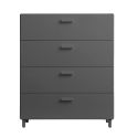 String Relief Chest of Drawers Wide, Leg Base