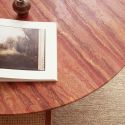 Gubi Epic Round Dining Table - Travertine