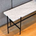 Gubi TS Console - White Carrara Marble