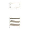 String Shelving Hallway Bundle B