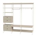 String Shelving Hallway Bundle P