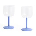 HAY Tint Wine Glass - Set of 2 - Jade Light Blue