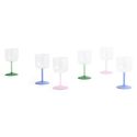 HAY Tint Wine Glass - Set of 2 - Jade Light Blue