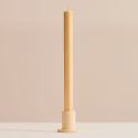  HAY Tube Concrete Candleholder - Lime Yellow