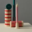 HAY Tube Candle Holder Small - Off White