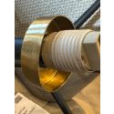 Tooy Nabila 552.10 Pendant - Brushed Brass/Clear Glass, Ex Display