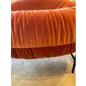 Knoll Bun Lounge Chair, Iseo Orange 14 Ex Display