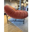 Knoll Bun Lounge Chair, Iseo Orange 14 Ex Display