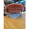 Knoll Bun Lounge Chair, Iseo Orange 14 Ex Display