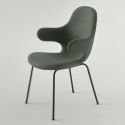 &Tradition JH15 Catch Chair with Tube Base