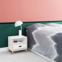 Normann Copenhagen Kabino Bedside Table - White