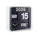 Karlsson Mini Flip Wall Clock - White
