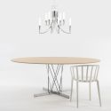 Kartell Viscount of Wood Table