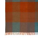 Klippan Gotland & Lambswool Throw, Gotland Check Orange