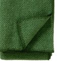 Klippan Domino Lambswool Throw, Green