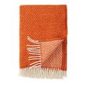 Klippan Velvet Lambswool Throw, Rust