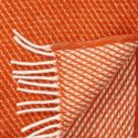 Klippan Velvet Lambswool Throw, Rust