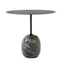 &Tradition Lato Side Table - Deep Green w. Verdi Alpi Marble