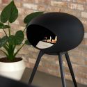 Le Feu Dome Bioethanol Fireplace - Ground Wood Low