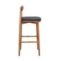 L. Ercolani Lara Stool, Upholstered