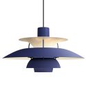 Louis Poulsen PH5 Pendant - Monochrome Dusty Indigo