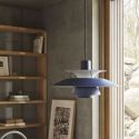 Louis Poulsen PH5 Pendant - Monochrome Dusty Indigo