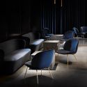 Gubi Beetle Lounge Chair - Conic Metal Leg Base
