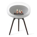 Le Feu Dome Bioethanol Fireplace - Ground Wood Low
