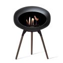 Le Feu Dome Bioethanol Fireplace - Ground Wood Low
