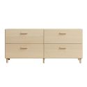 String Relief Chest of Drawers Low, Leg Base