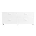 String Relief Chest of Drawers Low, Leg Base