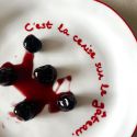 MAEGEN Statement Plate -  C'est la Cerise Sur le Gateau