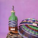 MAEGEN Woven Oil Pourer - Brown & Green