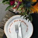 MAEGEN Statement Plate - Never Count Years or Glasses of Wine