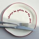 MAEGEN Statement Plate - Always be Polite to the Chef