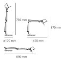 Artemide Tolomeo Micro Desk Lamp
