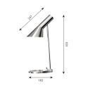 Louis Poulsen AJ Mini Table Lamp - Stainless Steel